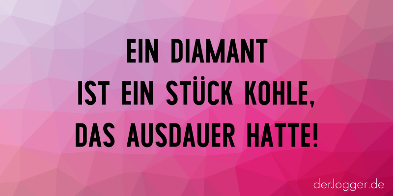 Motivationssprüche auf Bildern der Jogger