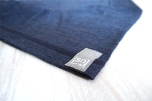 super.natural Merino Shirt Test - Logo am Ärmel